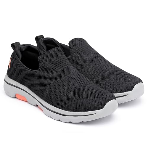 Image of Action | Athleo | ATG-487 | Men's | Slip-On | Walking | Shoe | Comfortable | Lightweight | Breathable | Durable | Sports | Shoes