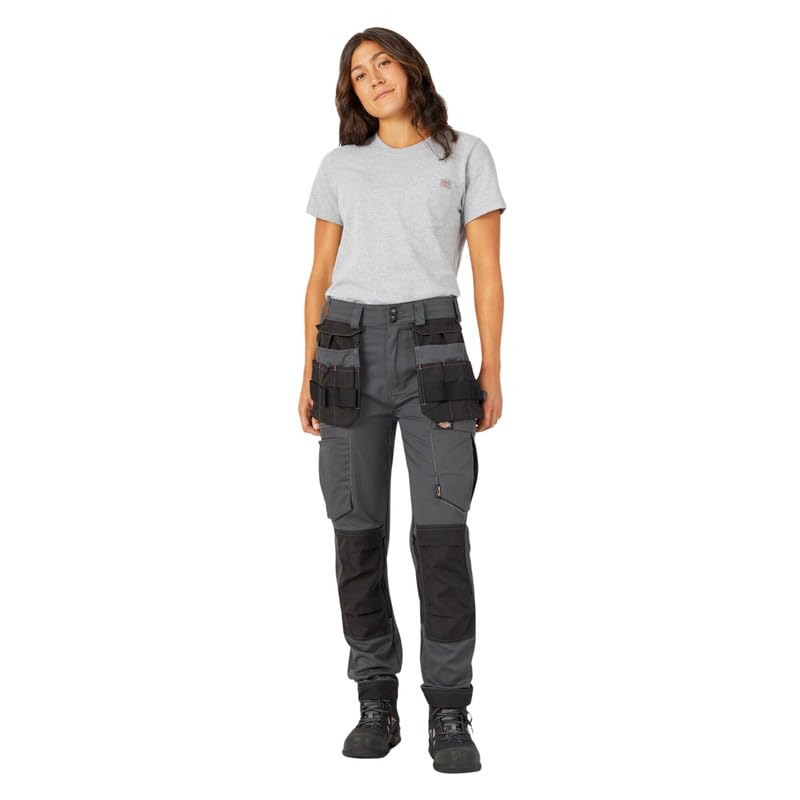 Dickies Arbeitshose für Damen, Grau (Graphite Gray), 44