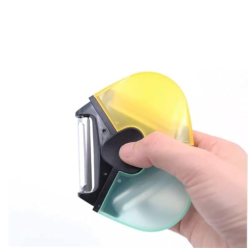 Hezzu Vegetable Peeler & Shredder For Kitchen | Peeler For Potato Carrot Cucumber Mango Apple Fruits | 3 Stainless Sharp Blade, Pack 2 #TOP1