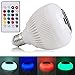 Produktbild LED RGB Glühbirne mit Farbwechsel Bluetooth Lautsprecher Smart Dimmbare Stimmungslampe mit Fernbedienung für Home Stage Bar Party Festival Dekoration