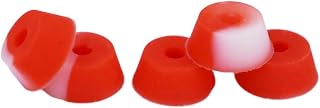 Teak Tuning Bubble Bushings Pro Duro Series in Red and White Swirl - Loose (61A) - Custom Molded Fingerboard Tuning