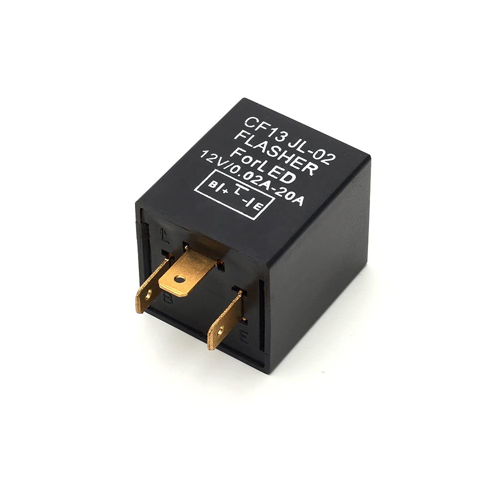 3 PIN Square 12 Volt CF13 Load Resistor Electronic Flasher Relay Fix