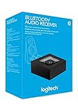 Logitech Wireless Bluetooth Audio Receiver, Bluetooth Adapter for PC/Mac/Smartphone/Tablet/AV Receiver, 3.5mm Audio and RCA Outputs to Speakers, One-Push Pairing Button, UK Plug - Black/Blue - Image 6