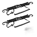 leruiyezs 2pcs Cordino Per Immersione Resistente Con Moschettone E Clip A Sgancio Rapido,Cordino Da Immersione Estensibile Fino A 150cm,Per Fotocamere Subacquee,Luci Subacquee E Attrezzatura Subacquea