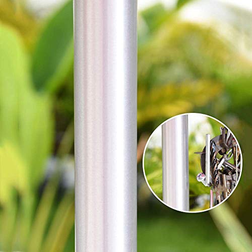Parasol excéntrico imitación patio con manivela CLSDRZC 7