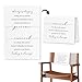 ChissNook In Loving Memory Wedding Sign, Reserved Memorial Signs Pew Cloths Seating Placeholder for Chairs, Wedding Decorations for Reception Celebrations Event (today & always, 1 Pc)