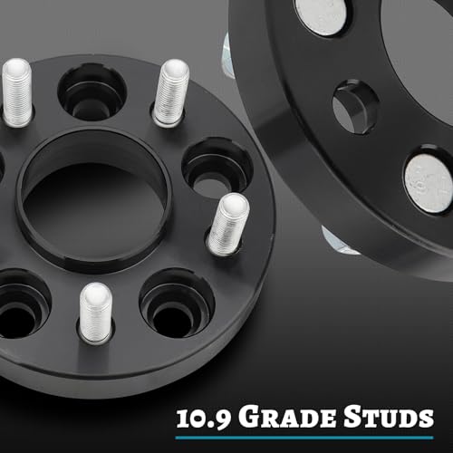 IRONTEK 5x108mm Wheel Spacers Fit for Ford 2013-2020 Escape/ 2013-2019 Fusion/ 1986-2006 Taurus, for Lincoln 2015-2019 MKC/ 2013-2016 MKZ, Forged 1inch Thread Pitch M12x1.5 Hub Bore 63.4mm 4PCS by IRONTEK - Used condition - Image 6