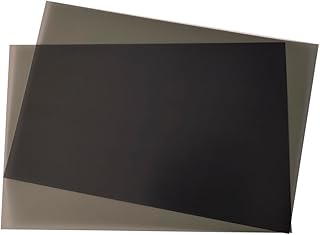 Circular Polarizers Film Non-Adhesive 11.8x7.8 inches Circularly Polarized Filter polarizing Sheets for Photography, Educational Physics Experiments,2 Pack