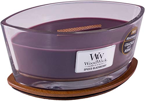 Woodwick Spiced Blackberry Hearthwick Ellipse Candle, 16 Ounce #TOP23
