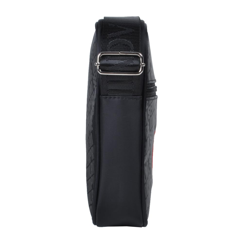 Ac Milan 143414 Milan, Bolso Unisex Adulto, Negro