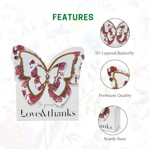 Image of Oasis Pack of 10 Luxury Butterfly Style Flower Paper Baskets - Pink Cardboard Bouquet Gift Boxes - Decorative Floral Arrangement Containers - Elegant Packaging for Fresh Flowers, Hampers, Weddings & Gifting - 5764 (P-10)