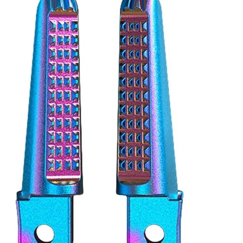 Repose-pieds arrière en alliage d'aluminium coloré et robuste pour moto Phantom 150