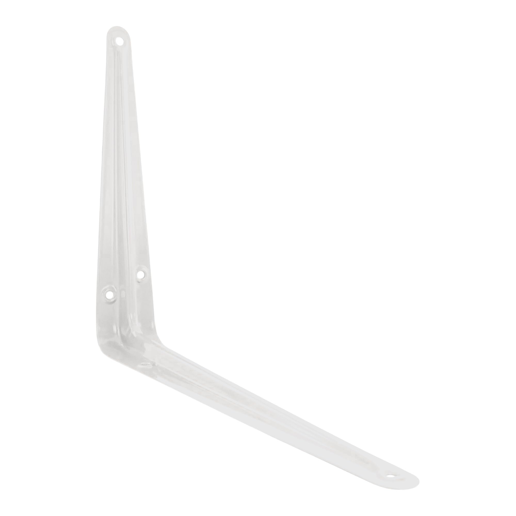 Bulk Hardware BH05652 Staffe Porta-Mensole in Stile Londinese, Bianco, Set di 20 Pezzi