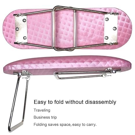 URBAN BOX Nail Arm Rest Cushion,Professional Adjustable Nail Hand Rest Stand for Acrylic Nails Hand Holder,Hand Pillow Stand with PU Leather Soft High-Density Sponge,Manicure Nail Tool 1