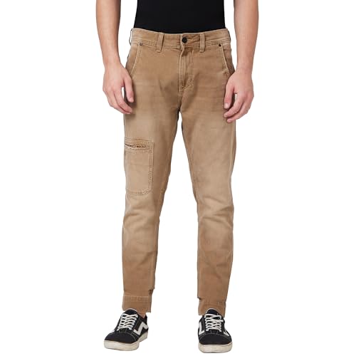 Image of Spykar Men's Rover Regular Fit Mid Rise Casual Jeans