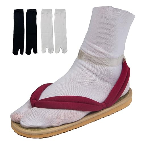Adults Anime Cosplay Shoes with Socks Clogs Shoes
