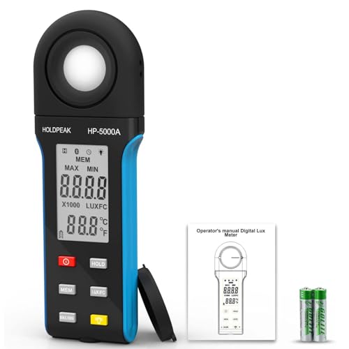 Compteur d'éclairement HP-5000A pour plantes et laboratoire de photographie
