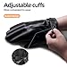 POONWEI Leather Gloves For Men,Winter Warm Touch Screen Motor Gloves,Soft Cashmere Lining-Christmas, Valentine's Day present(Black, Medium)