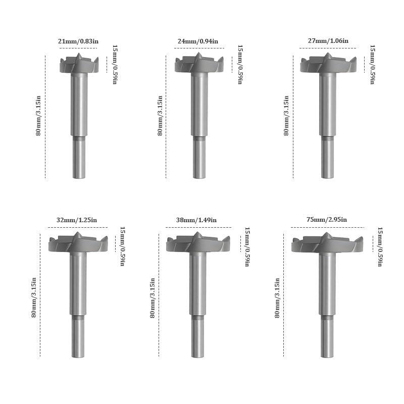 1 PCS 32mm Forstner Bits, Drill Bits Set for Wood and Wooden Products Plastics, Plywood - Image 2