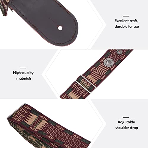Vaguelly 2 Pcs Pièces Guitares Délicat Roman Accessoire en Cuir Usure-Ceinture Café Électrique Épaule Acoustique Pu… - Les Beatles, Paul McCartney, John Lennon, RIngo Starr, George Harrison Vaguelly 2 Pcs Pièces Guitares Délicat Roman Accessoire en Cuir Usure-Ceinture Café Électrique Épaule Acoustique Pu… – Image 4