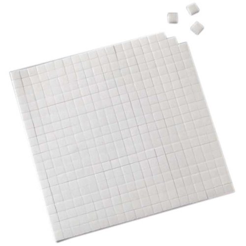 Preisvergleich Produktbild Klebekissen weiß doppelseitig 560 Stück 5x5x2 mm