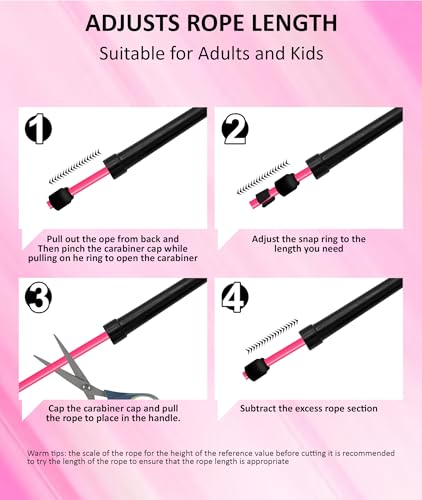 Skipping rope Jump Rope adult for Home Exercise & Body Fitness men, women and kids speed jumping rope with non-slip handle Adjustable skipping rope for Fitness & MMA - Image 5