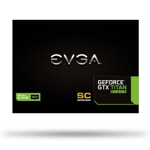 GeForce GTX Titan Black Superclocked w/G-Sync Support 6GB GDDR5 384bit Dual-Link DVI-I DVI-D HDMI DP SLI (06G-P4-3791-KR) Schede grafiche 06G-P4-3791-KR - Scheda video - Immagine 7