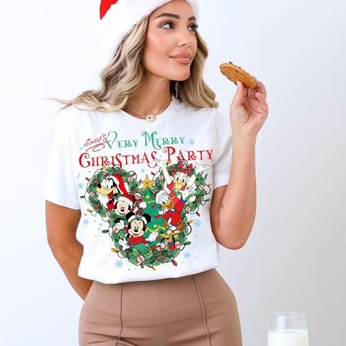 Disney Christmas Shirt, Mickey’s Very Merry Christmas Party Sweatshirt, Mickey & Friends Christmas Sweatshirt, Disneyland Xmas Family Shirt3