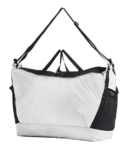 The North Face Flyweight Duffel, Tin Grey/TNF Black, OS