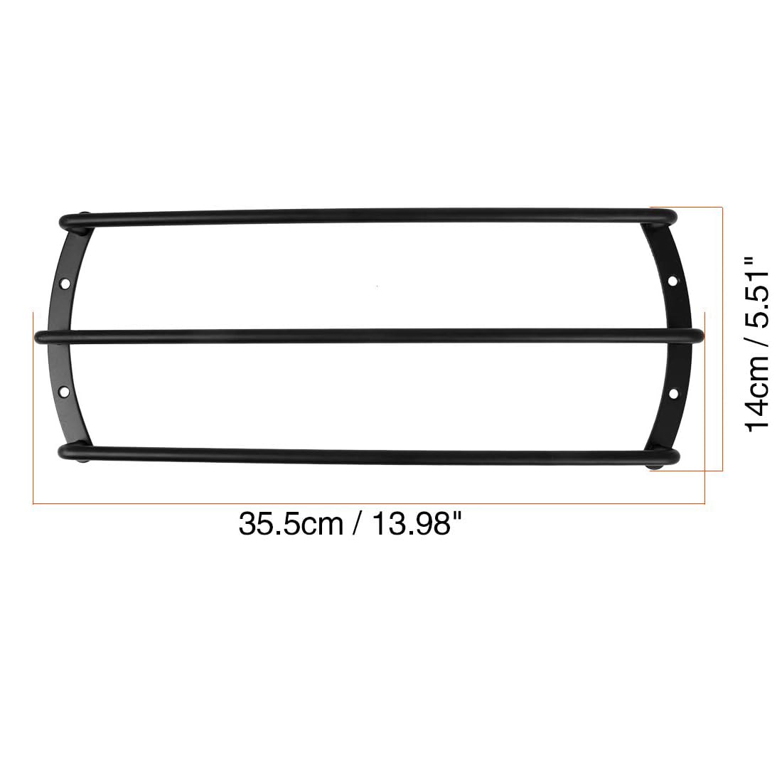 MACHSWON Universal 12 Inch Black Metal Car Bar Grille Subwoofer Speaker Grill Cover Protector For Car - View #5