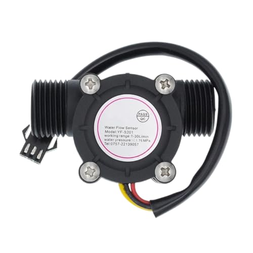 YF-S201 12V Water Flow Sensor DC 5-18V Flowmeter Hall Flow Sensor Water Control Liquid Flow Sensor Switch 1-30L/min 2.0MPa New for Arrival 2025 High for Quality