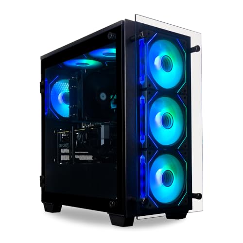 Stratos Micro RTX 5080, 24-Core i9-14900KF, 64GB DDR5 RAM, 2TB Gen4 NVMe SSD, Gaming Desktop PC...
