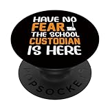Photo Gallery custodian janitor - have no fear the school custodian is her popsockets popgrip intercambiabile Photo Gallery custodian janitor - have no fear the school custodian is her popsockets popgrip intercambiabile