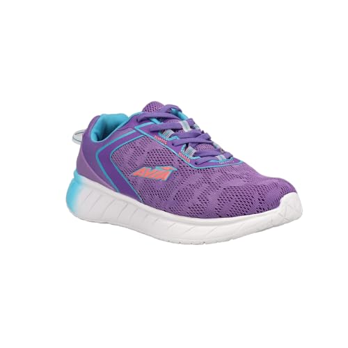Avia Kids Girls Avi-Monsoon Slip On Running Sneakers Shoes - Purple - Size 4.5 M2