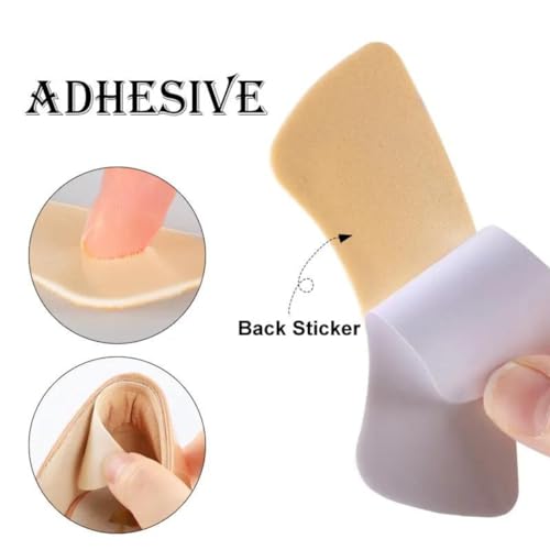 Image of Heel Grips Liner, Cushions Inserts For Loose Shoes Heel Filler Shoes Too Big Inserts For Men Women Improve Shoe Fit And Comfort And Prevent Heel Slipping And Blisters