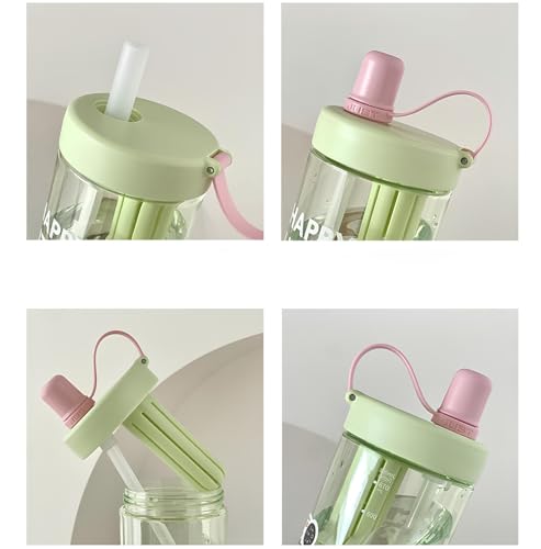 Image of THE VENTI SHOTAY COOL Unbreakable Water Bottle with Sipper BPA Free Tritian, Leak-Proof Water Bottle Ideal for Office, Sports, School, Gym (620ML-White)