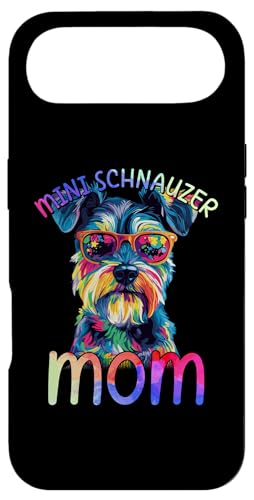 Mini Schnauzer Mom �J���t�� �|�b�v�A�[�g ���f�B�[�X �~�j�V���i�E�U�[ �X�}�z�P�[�X iPhone Air �p