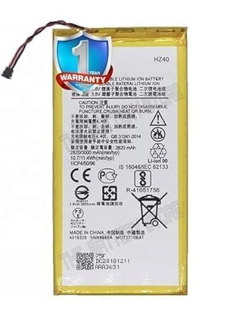 Image of THE BATTERY STORE Original HZ40 Battery for Motorola Z2 Play, XT1710-06, XT1710-08, XT1710-09, XT1710-11 Battery with 1 Year Warranty**** (H242)