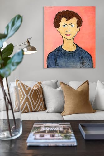 Henri Matisse Portrait avec un pull Impression sur Toile de Qualité - 2