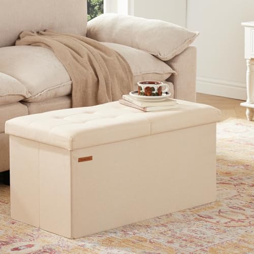 Versatile 30-Inch Storage Ottoman Bench with Flipping Lid - Image 6