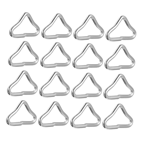 ifundom 25Pcs Triangle Buckles for Trampolines Secure Mesh Accessory Sturdy and Wear Resistant for High Strength Outdoor Activities Easy to Use and