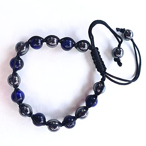 Image of Apnisanskriti Premium Lab Certified Round Crystal Gem Stone Beads Bracelet (8mm, AAA Quality, Free Size)