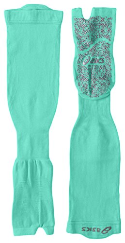 ASICS Women's Studio No-Slip Compression Knee High Sock, Large, Cool Mint