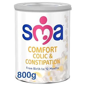 SMA Comfort Easy To Digest Baby Milk Powder, From Birth, 800g (Pack of 1)
