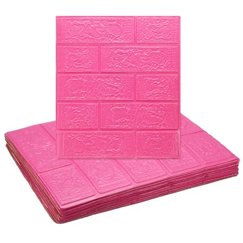 Paneles de pared 3D para tapar grietas y humedad con azulejos autoadhesivos efecto ladrillo 2