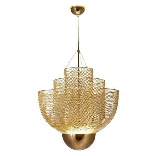 Lustre suspension LED noire design géométrique luminaire intérieur métal salon