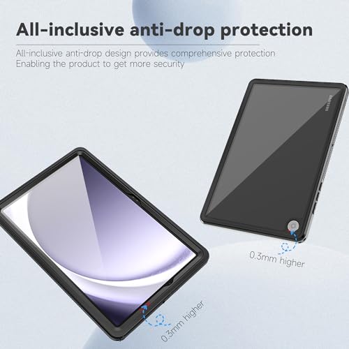 Mangix Waterproof Case For Samsung Galaxy Tab A9 Plus 11 Inch 5G 2023 Case,Built-In Screen Protector/Kickstand/Full-Body Shockproof Protective Cover For Tablet A9+ 11'' thumb #2
