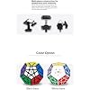 Megaminx Speed Cube, 3x3x3 Pentagonal Speed Cube Dodecahedron Magic Cube Puzzle Black