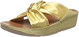 fitflop sale FITFLOP Sandals Fitflop TWISS SLIDE, Damen Offene Sandalen mit Keilabsatz, Gold (Artisan Gold 667), 38 EU (5 UK)