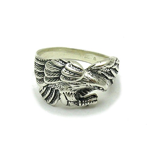Bague en argent massif 925 Aigle Empress : un bijou durable anti-ternissement